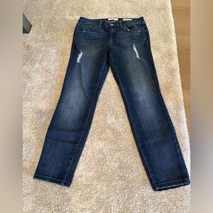 Jessica Simpson Distressed Forever Rolled Ankle Jean